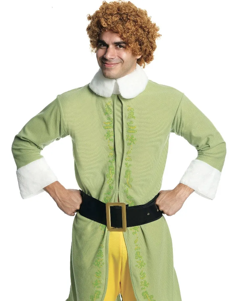 Christmas Buddy the Elf Curly Brown Wig