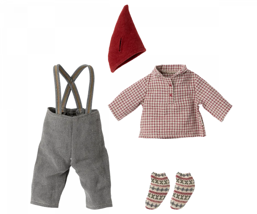 Christmas Clothes, Medium Mouse - Boy