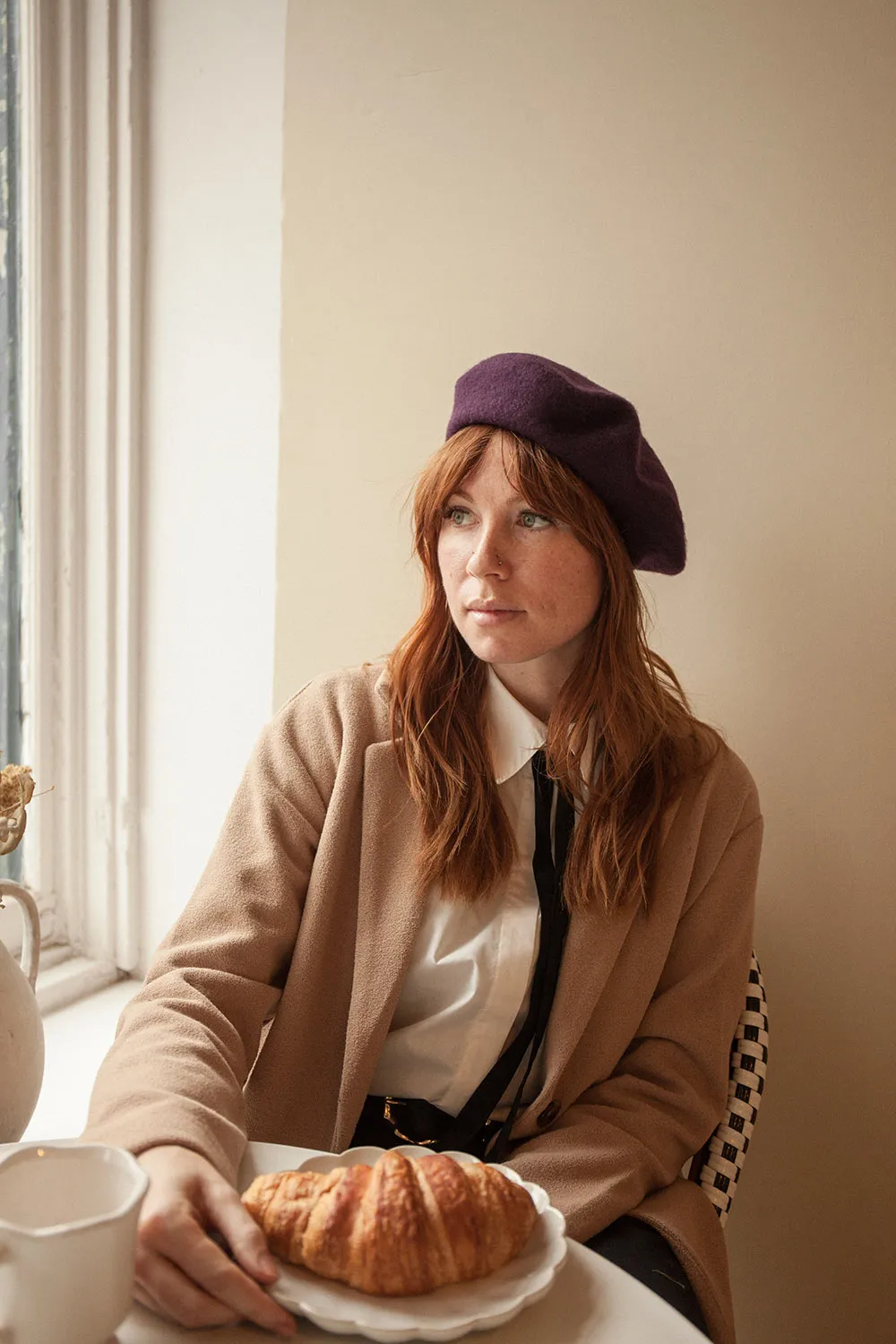 Ciel D'Hiver Yellow | Wool Beret