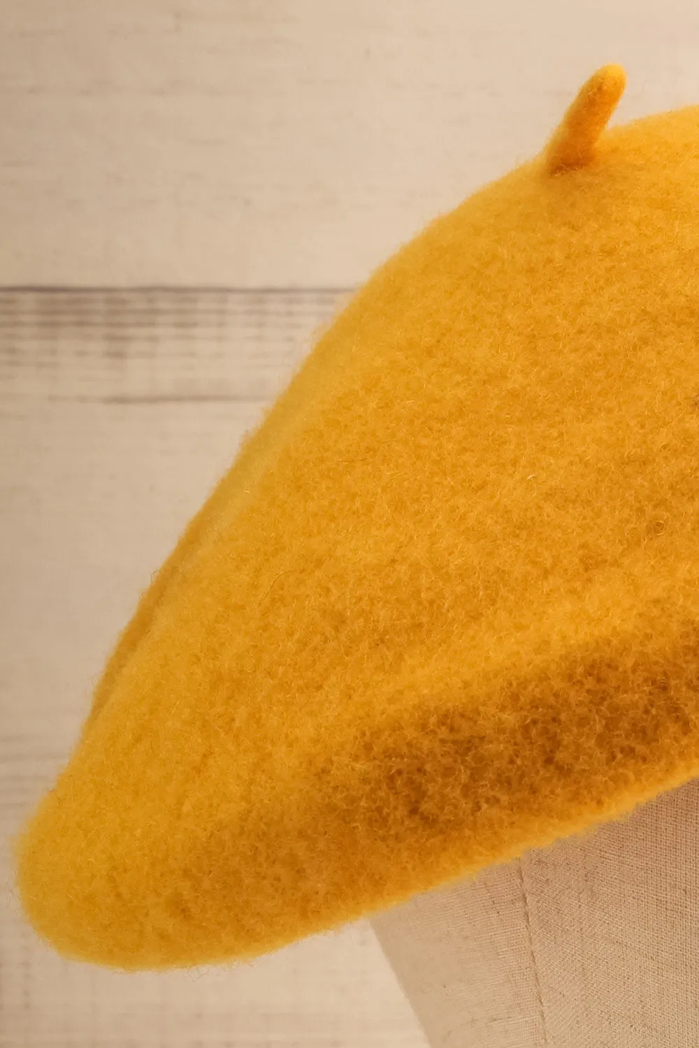 Ciel D'Hiver Yellow | Wool Beret