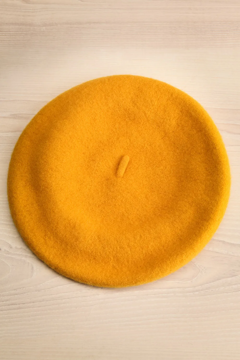 Ciel D'Hiver Yellow | Wool Beret