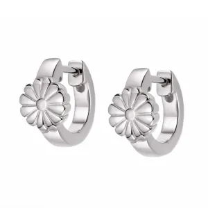 Daisy London DAISY BLOOM HUGGIE EARRINGS DE01_SLV