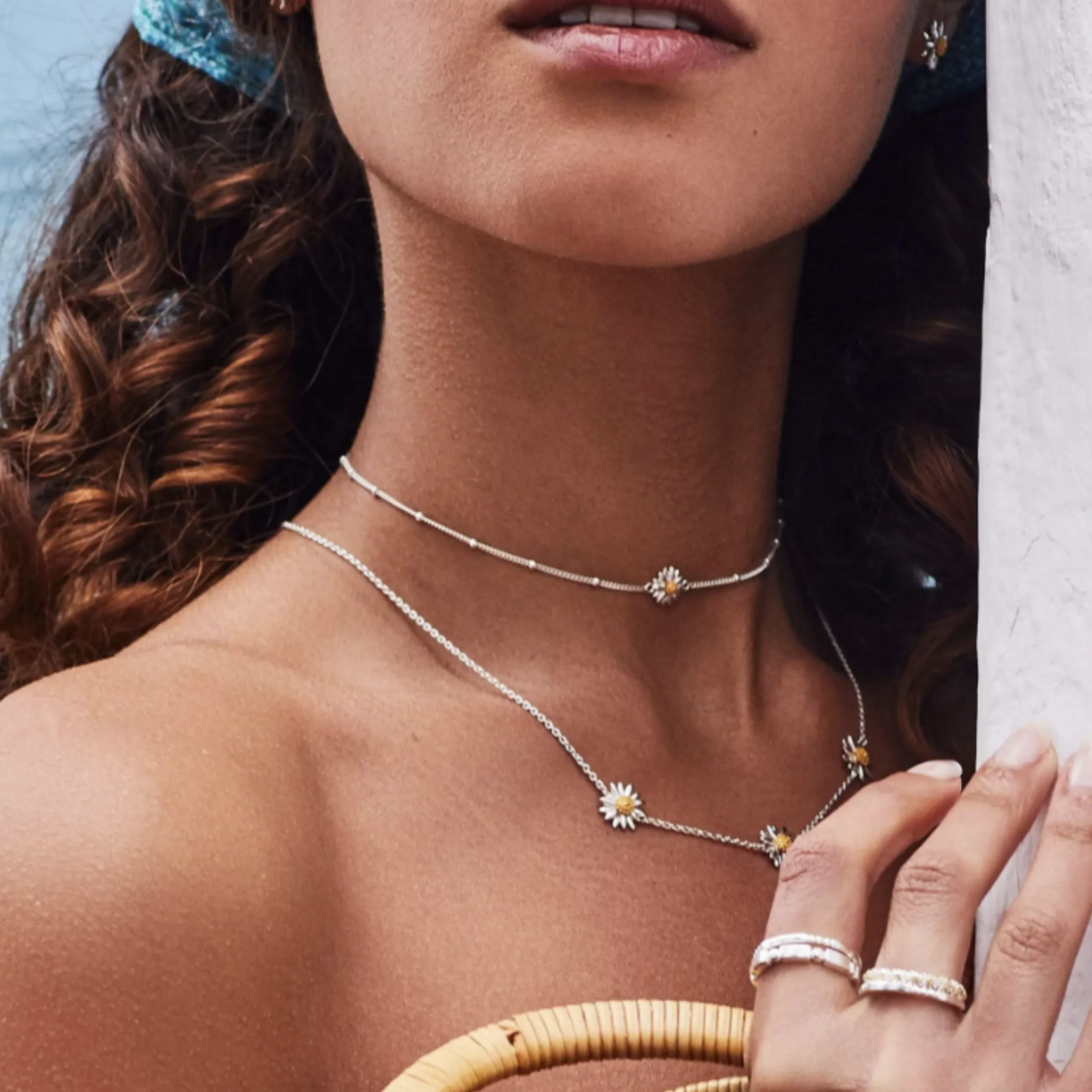 Daisy London English Daisy Bobble Choker N2033