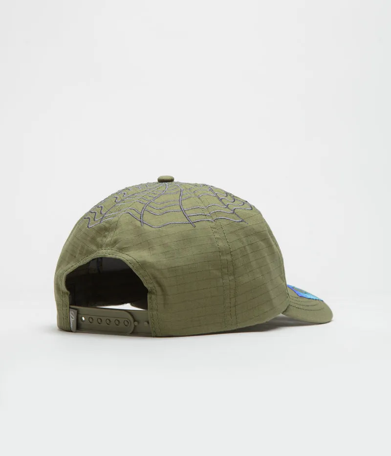 Dime Spider Low Pro Cap - Army Green