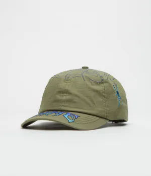 Dime Spider Low Pro Cap - Army Green