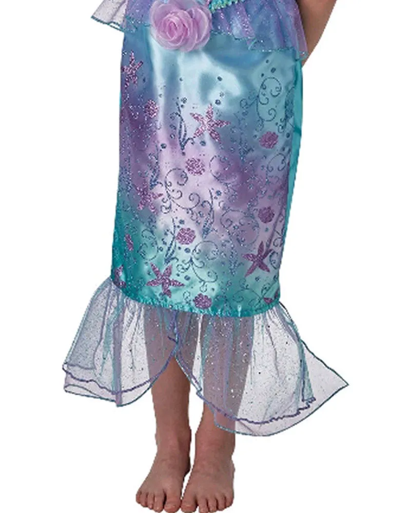 Disney Ariel Rainbow Deluxe Girls Costume
