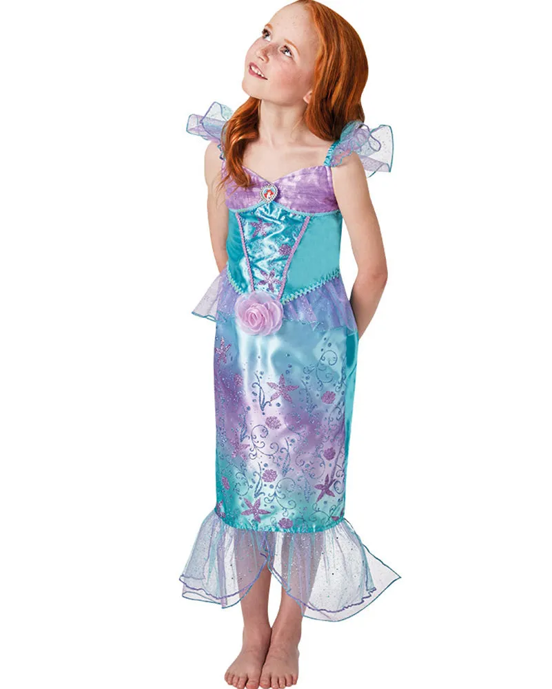 Disney Ariel Rainbow Deluxe Girls Costume