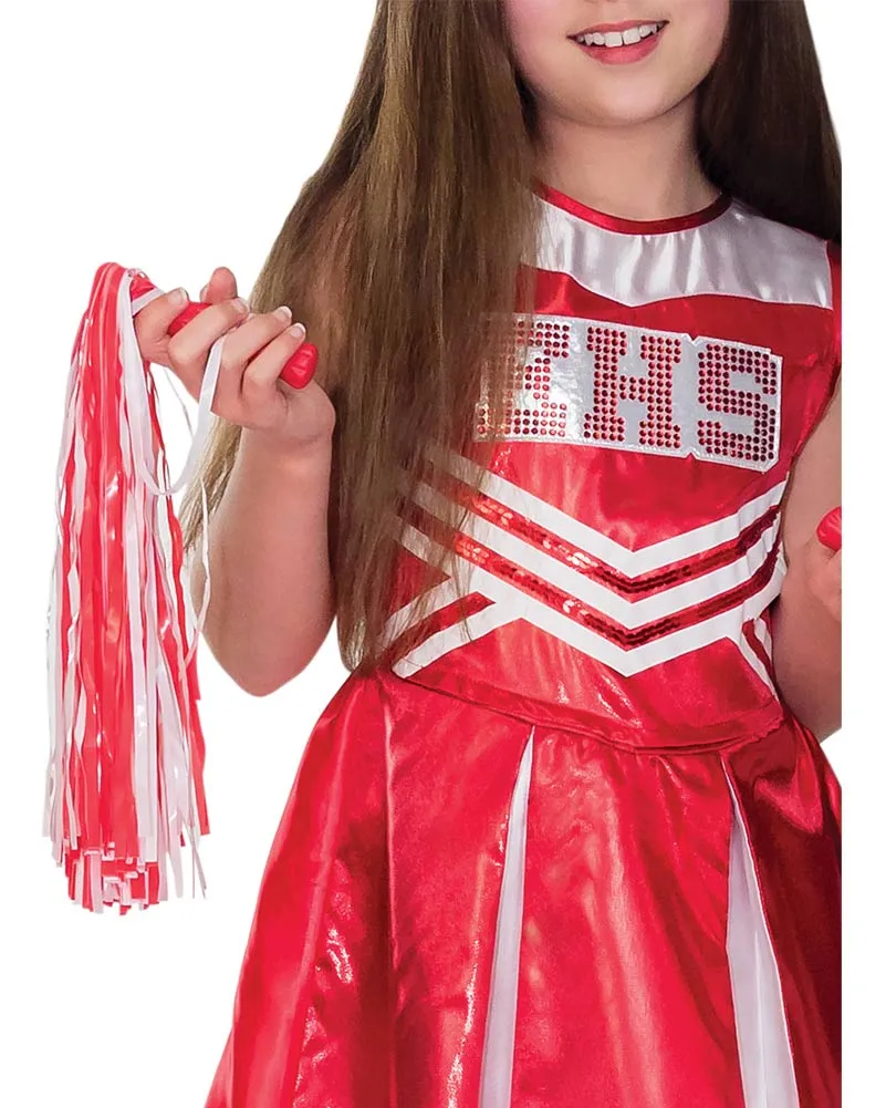 Disney High School Musical Wildcat Cheerleader Girls Costume