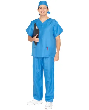 Doctor Scrubs Adult Plus Size Costume