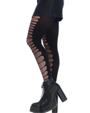 Double Layer Shredded Tights