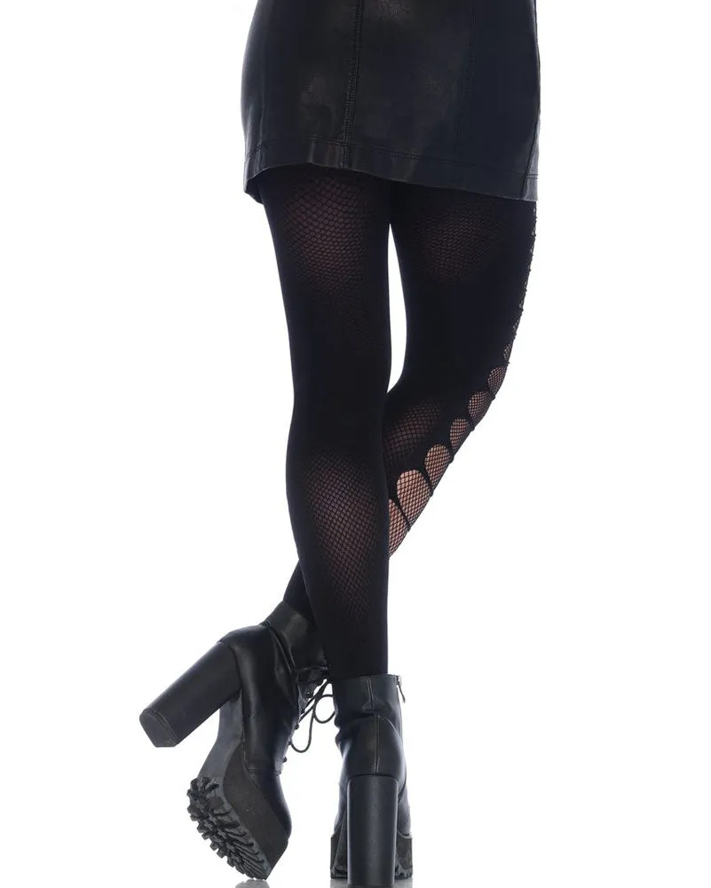 Double Layer Shredded Tights