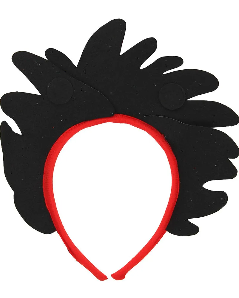 Dr Seuss Cat in the Hat Thing 1 and Thing 2 Glitter Deluxe Headband