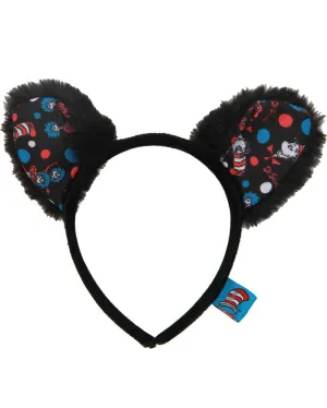 Dr Seuss The Cat In The Hat Pattern Ears Headband