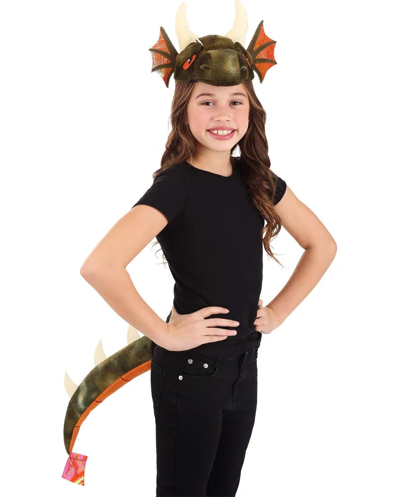 Dragon Plush Headband and Tail Deluxe Set