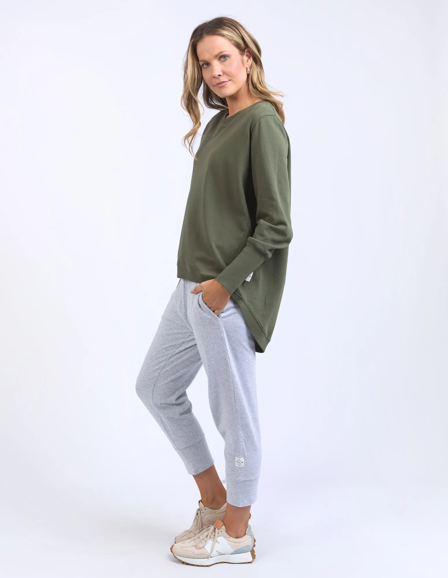 Elm Divine Crew Khaki
