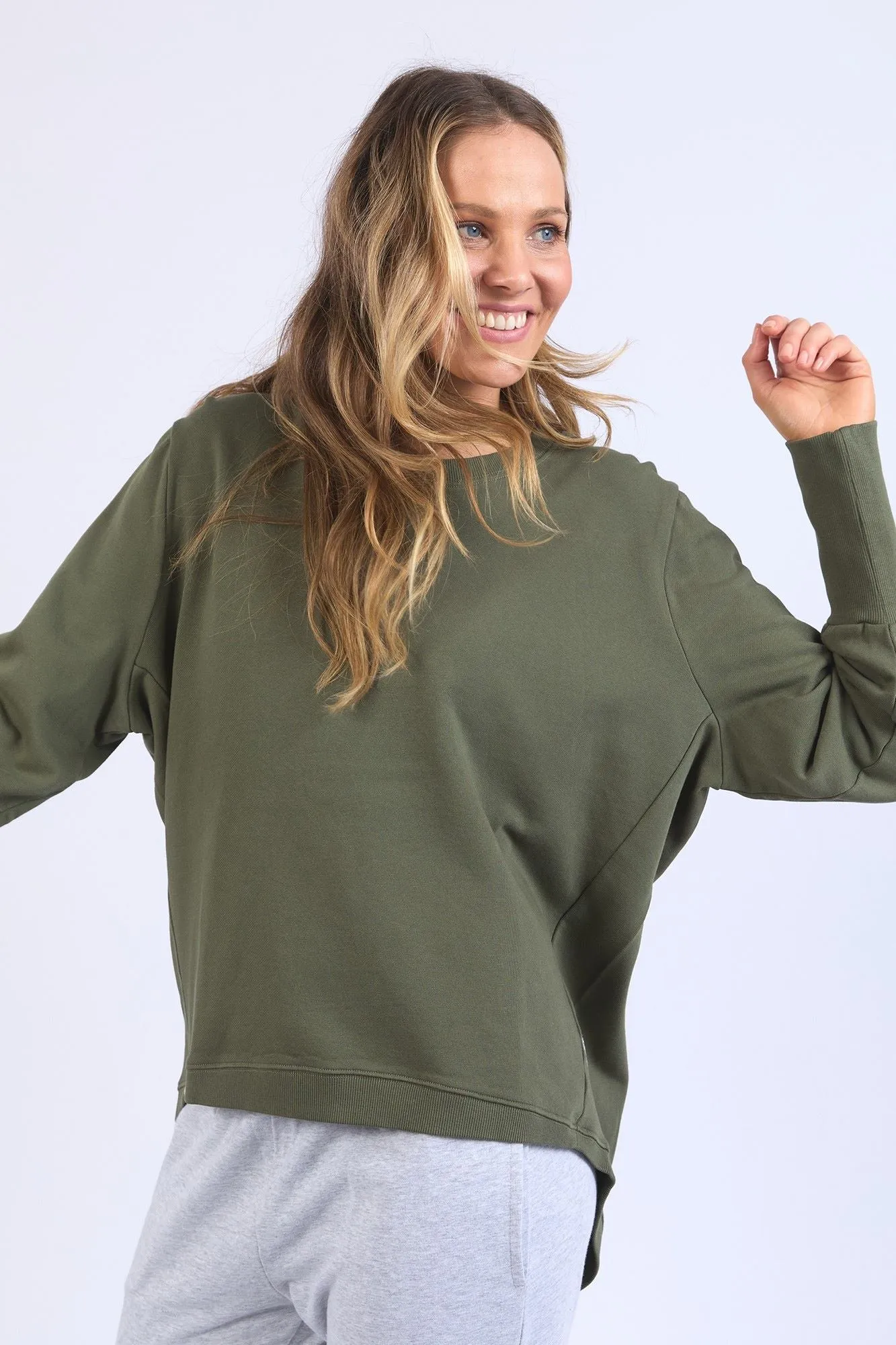 Elm Divine Crew Khaki