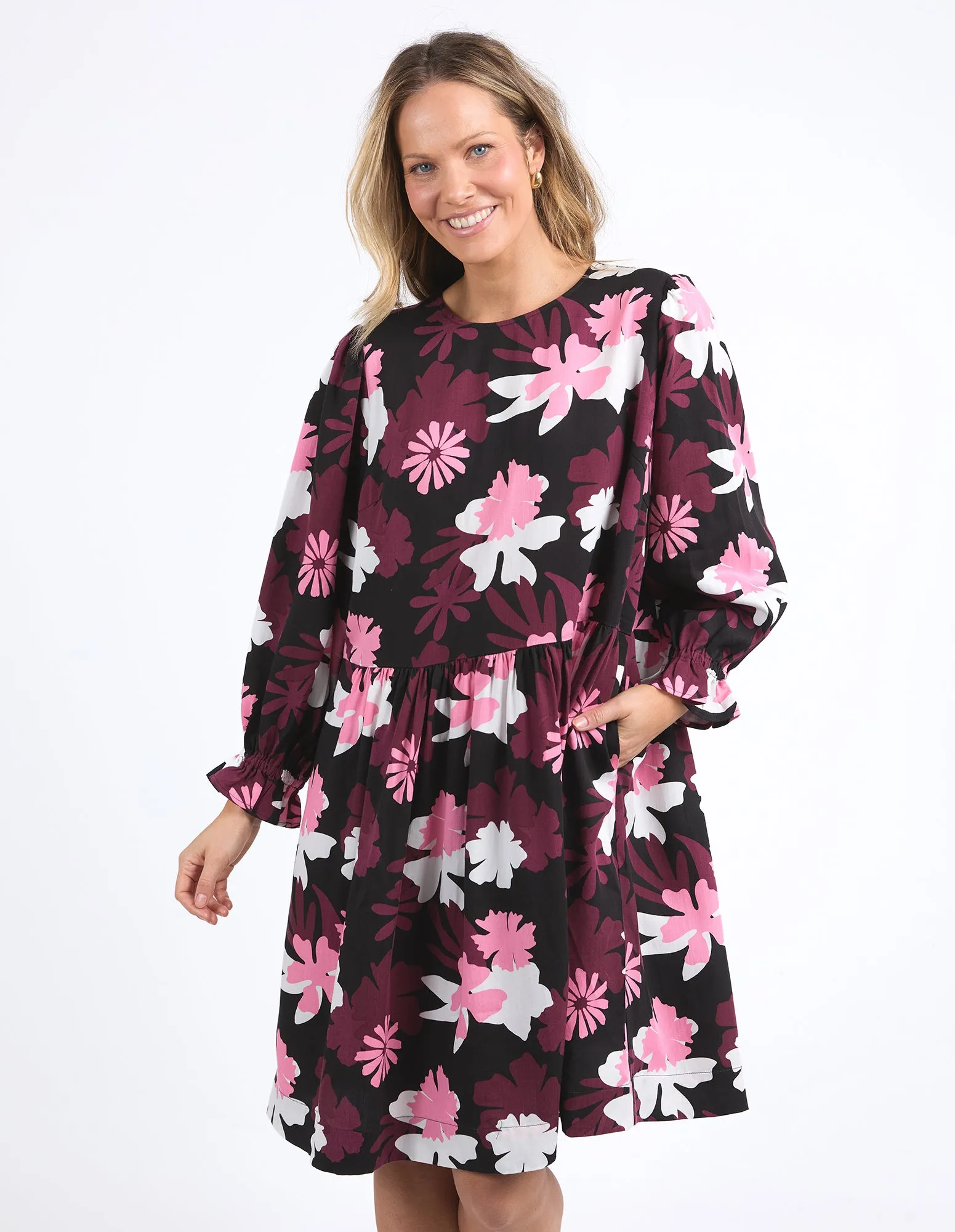 Elm Hadley Floral Dress Hadley Floral Print