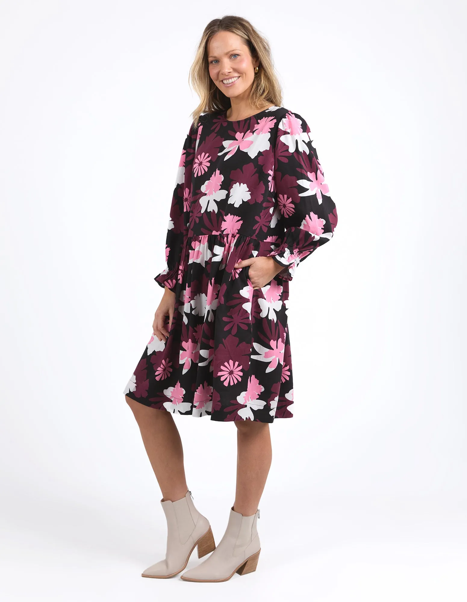Elm Hadley Floral Dress Hadley Floral Print