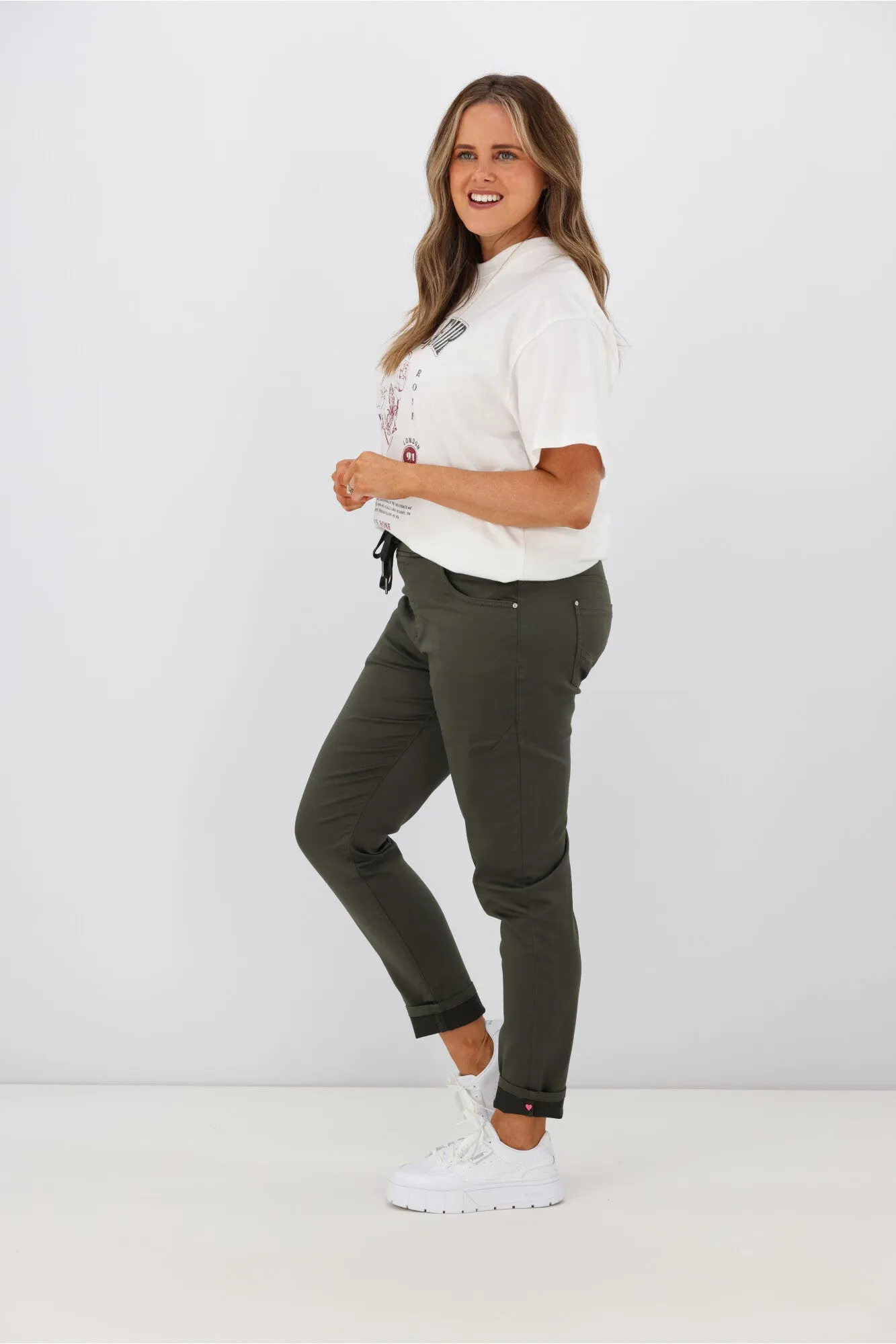 Elm Margo Jogger Khaki