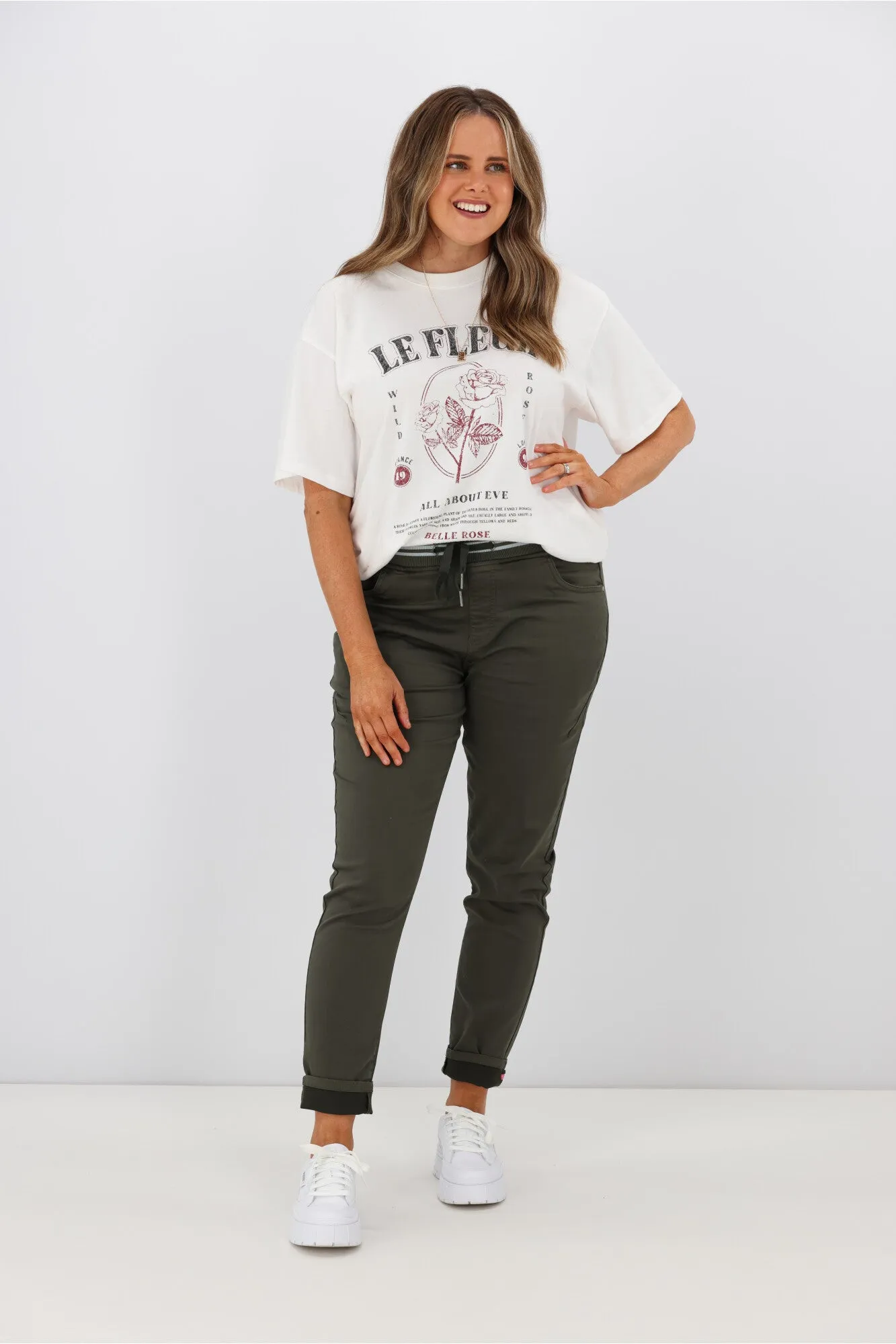 Elm Margo Jogger Khaki