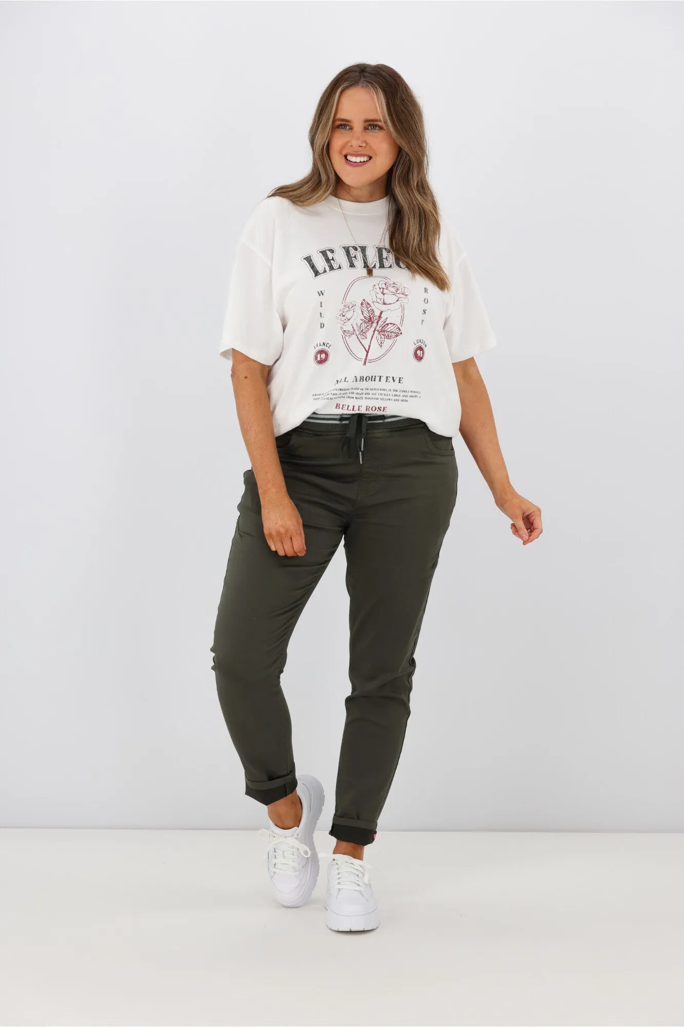 Elm Margo Jogger Khaki