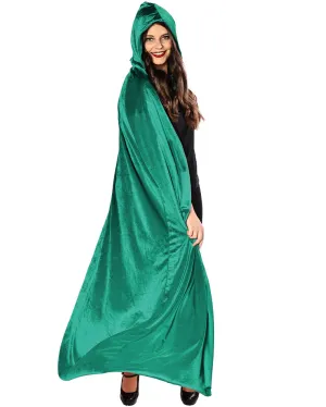 Emerald Green Velvet Deluxe Adults Cape