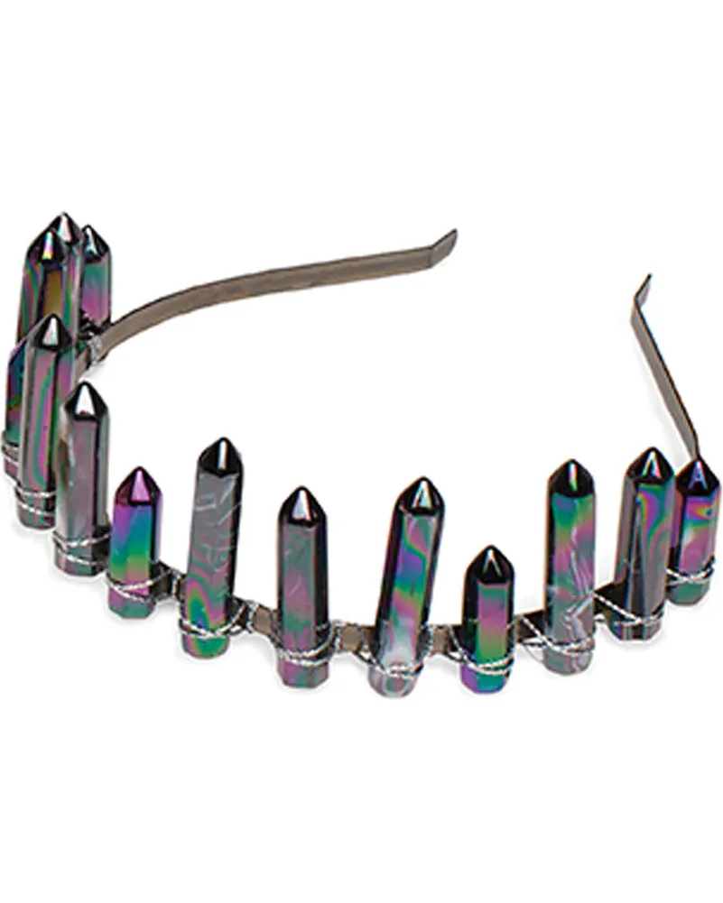 Evil Onyx Mermaid Queen Tiara