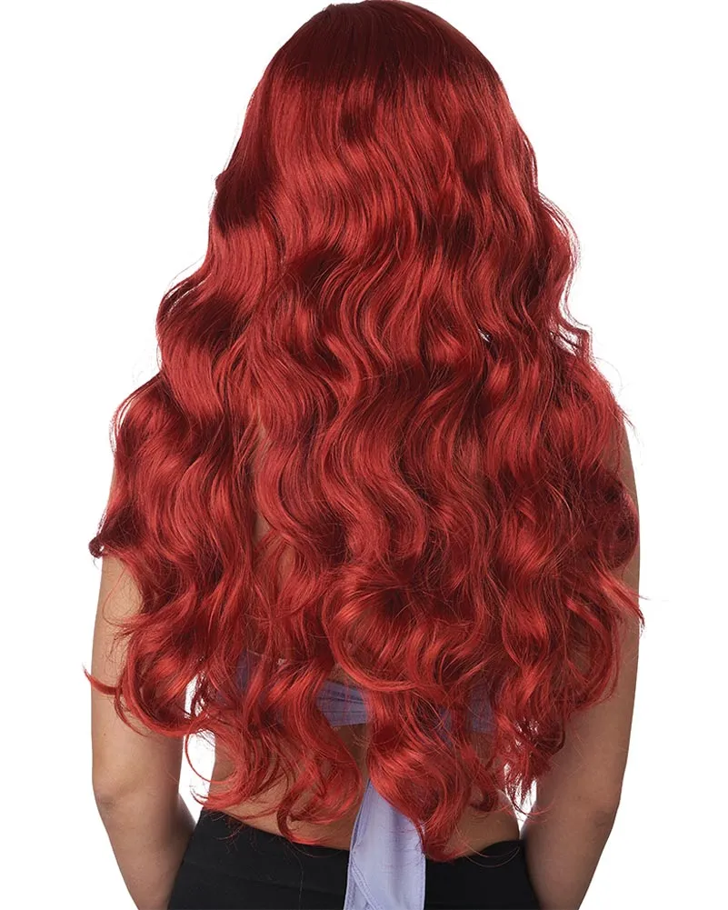 Fairytale Mermaid Long Red Wig