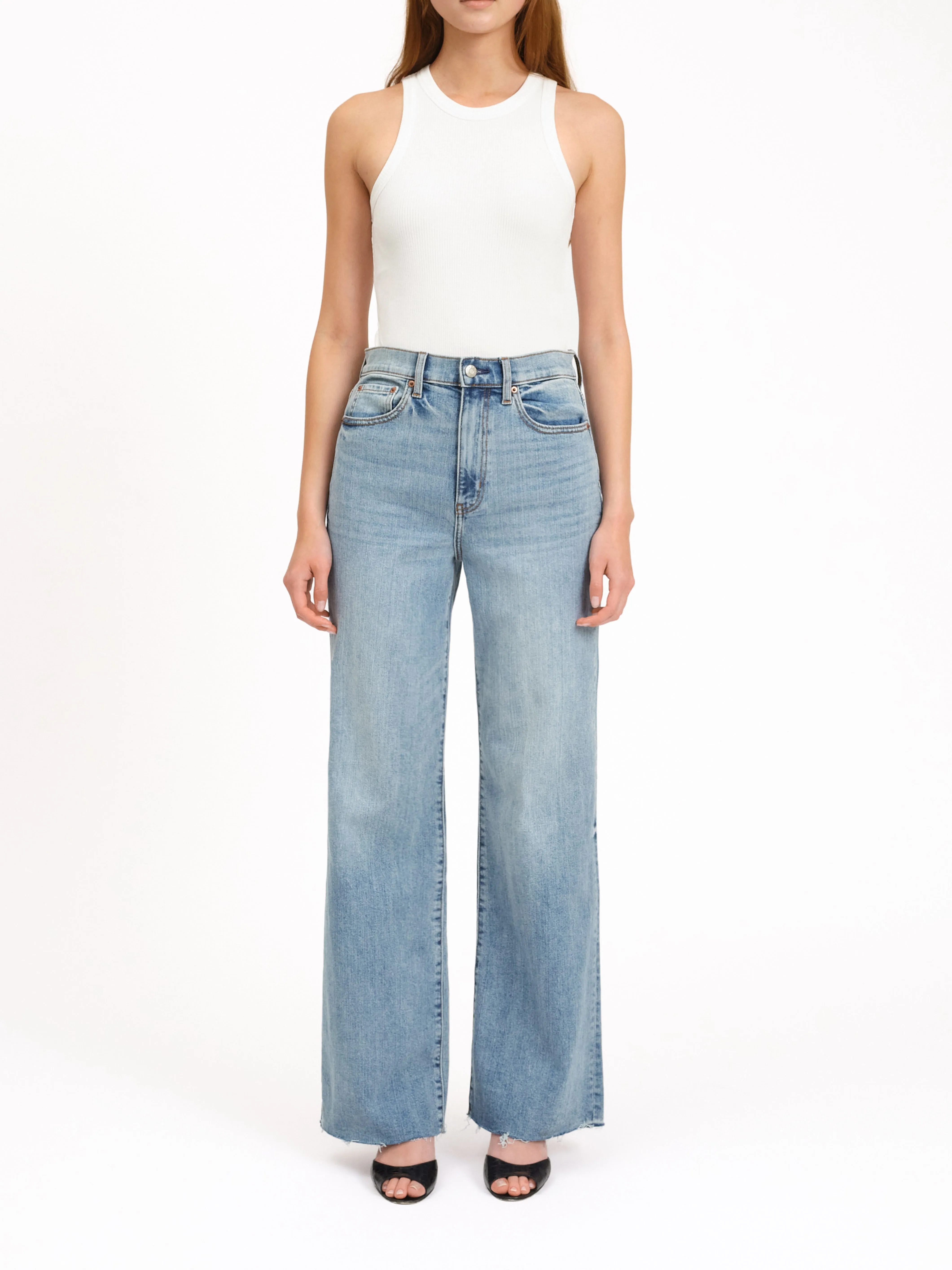 Far Out Wide Leg Jean - Fools Gold