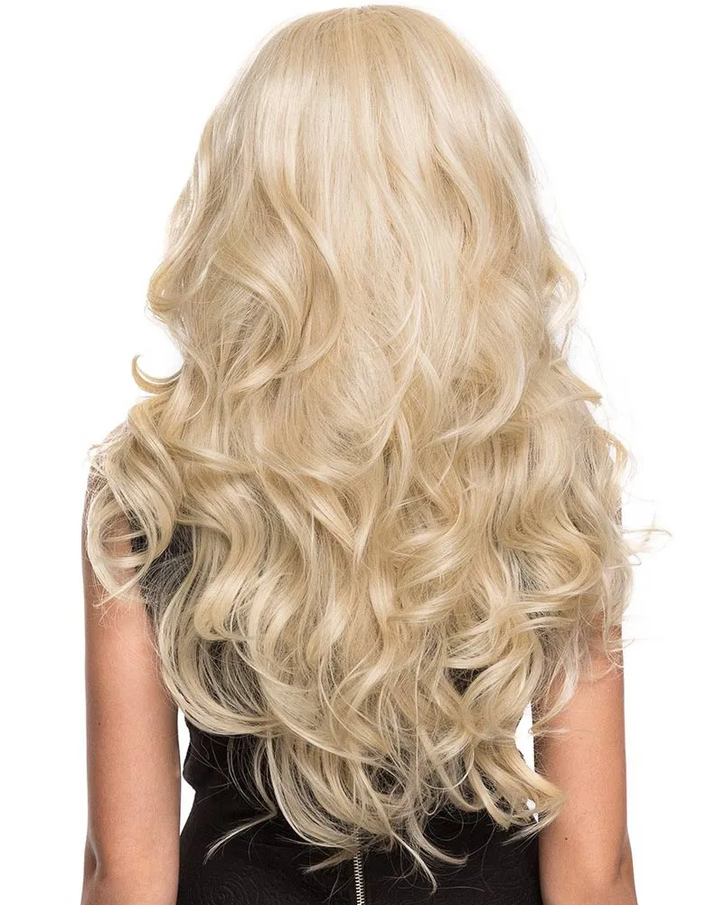 Farrah Blond Bombshell Premium Long Blonde Wig