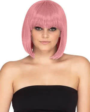 Fashion Deluxe Ashes of Roses Pink Bob Wig