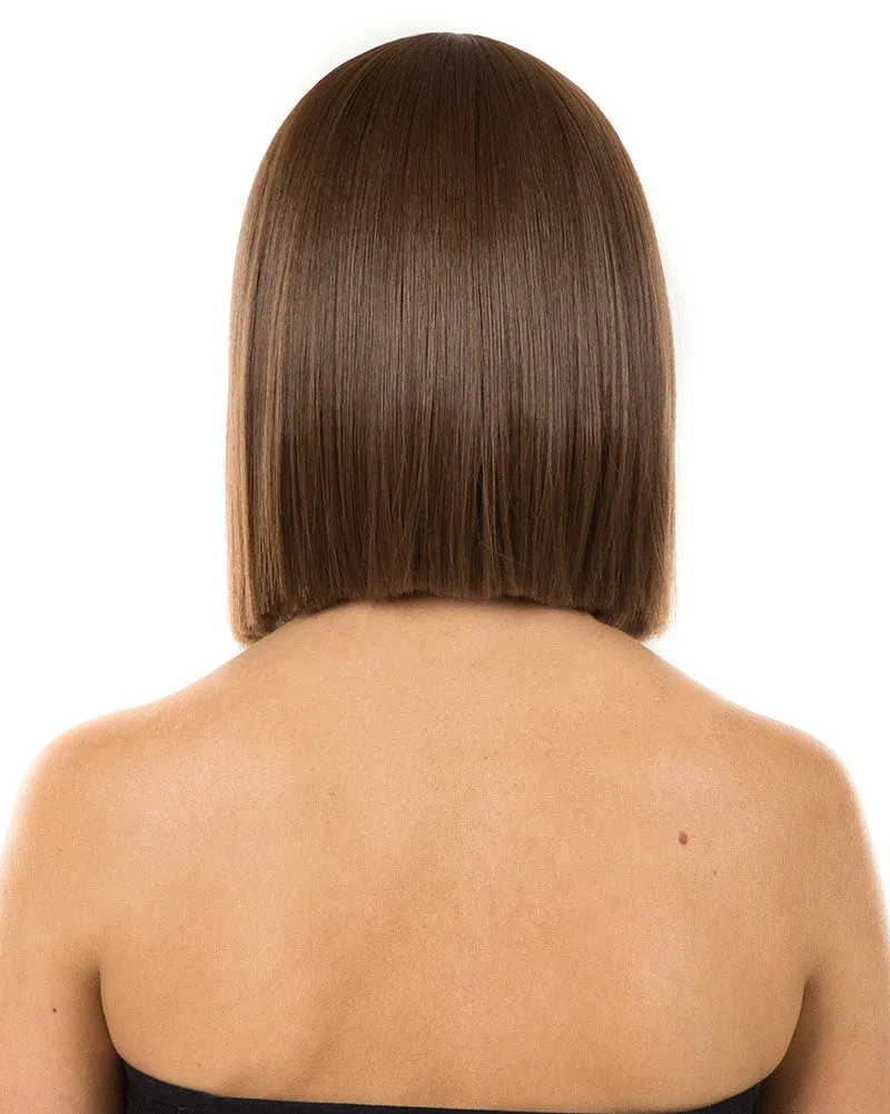 Fashion Deluxe Brown Bob Wig