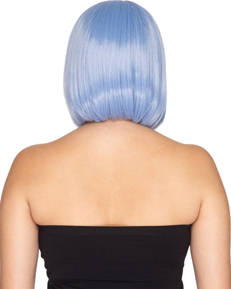 Fashion Deluxe Bubblegum Blue Bob Wig