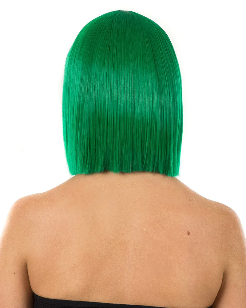 Fashion Deluxe Emerald Green Bob Wig