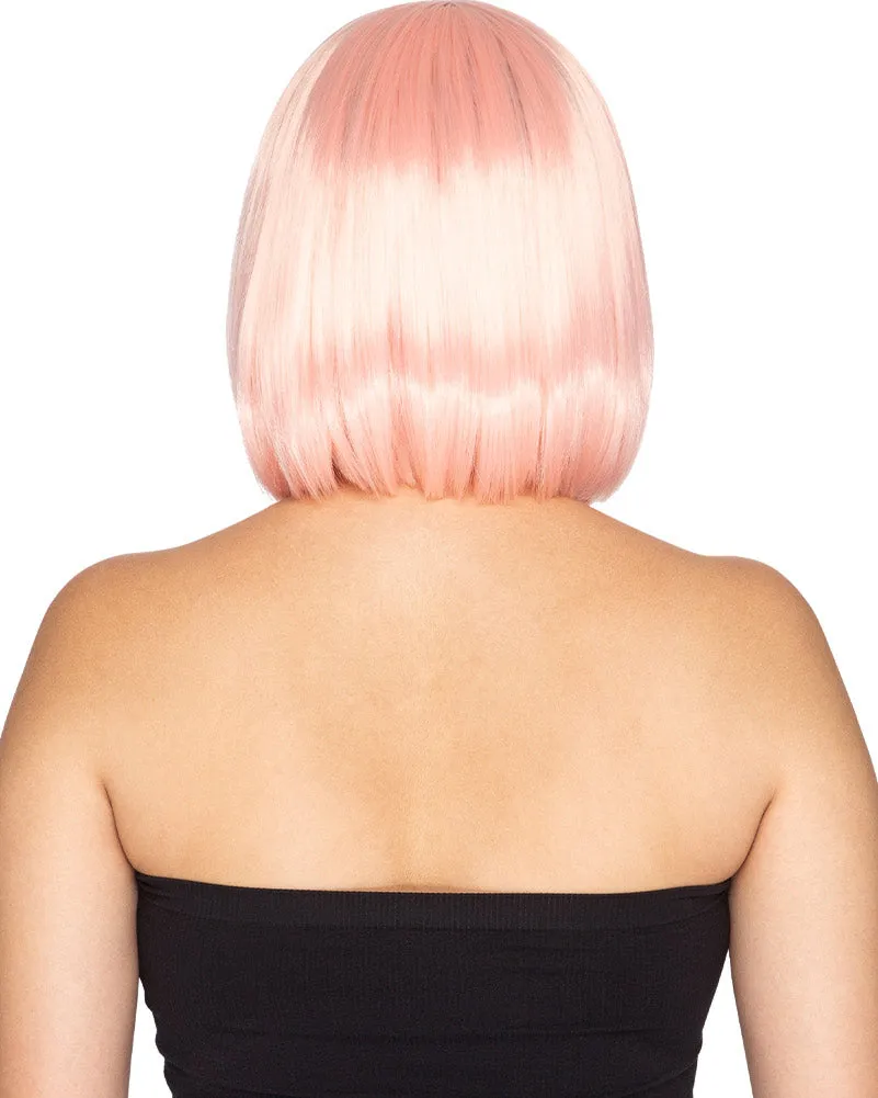 Fashion Deluxe Fairy Floss Pink Bob Wig
