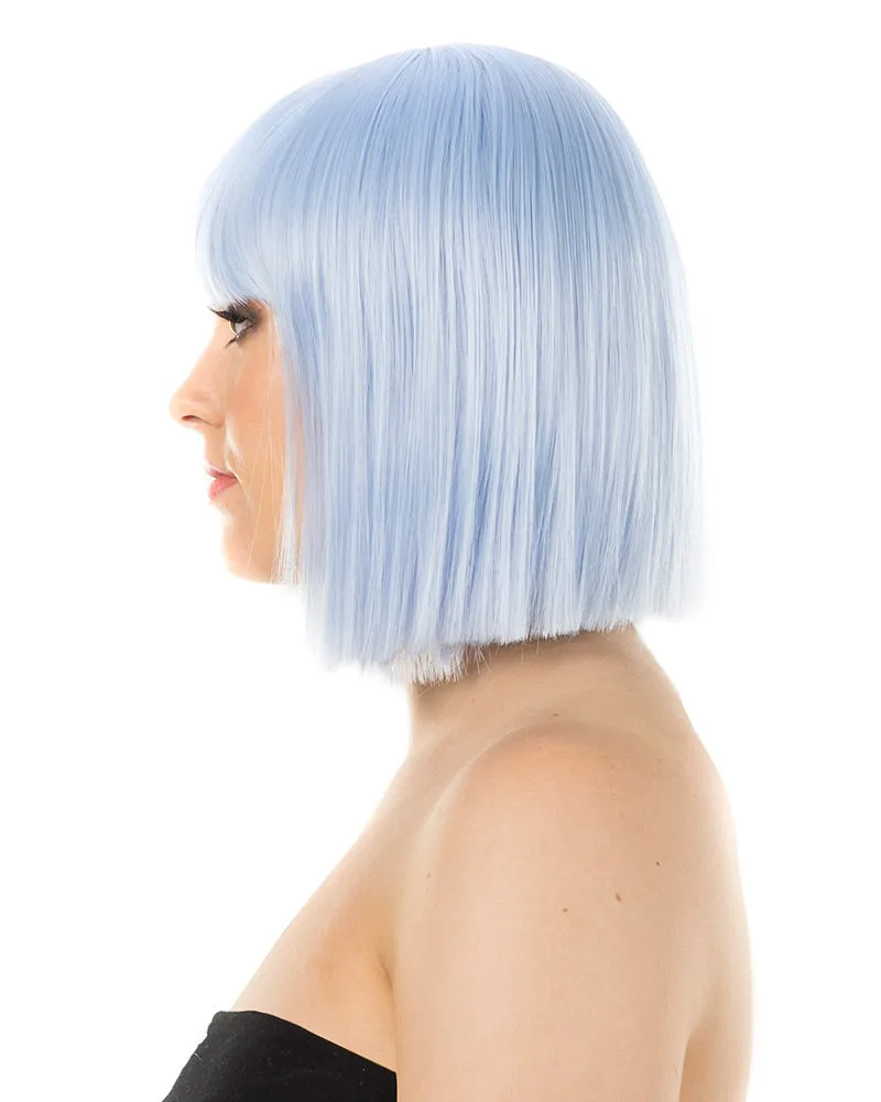 Fashion Deluxe Pastel Blue Bob Wig