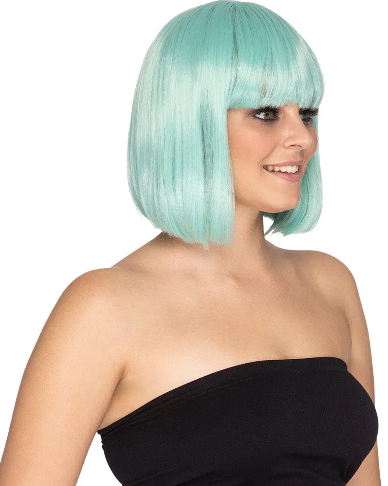 Fashion Deluxe Soft Mint Bob Wig
