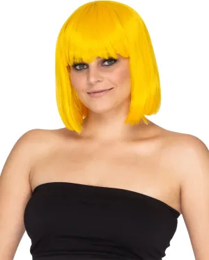 Fashion Deluxe Yellow Bob Wig