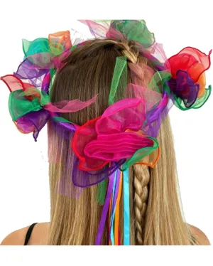 Flower Pixie Rainbow Headpiece