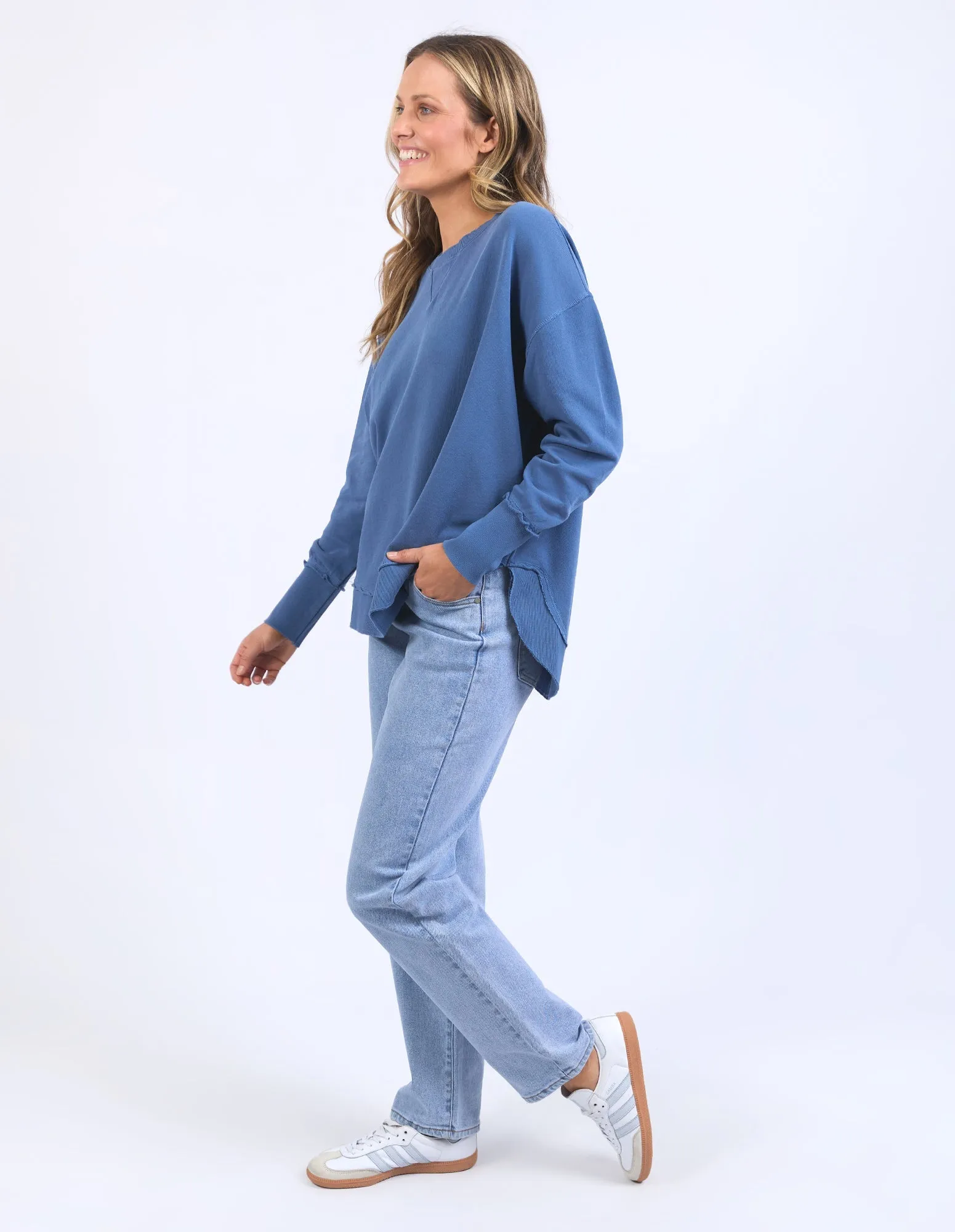 Foxwood Delilah Crew Blue Horizon
