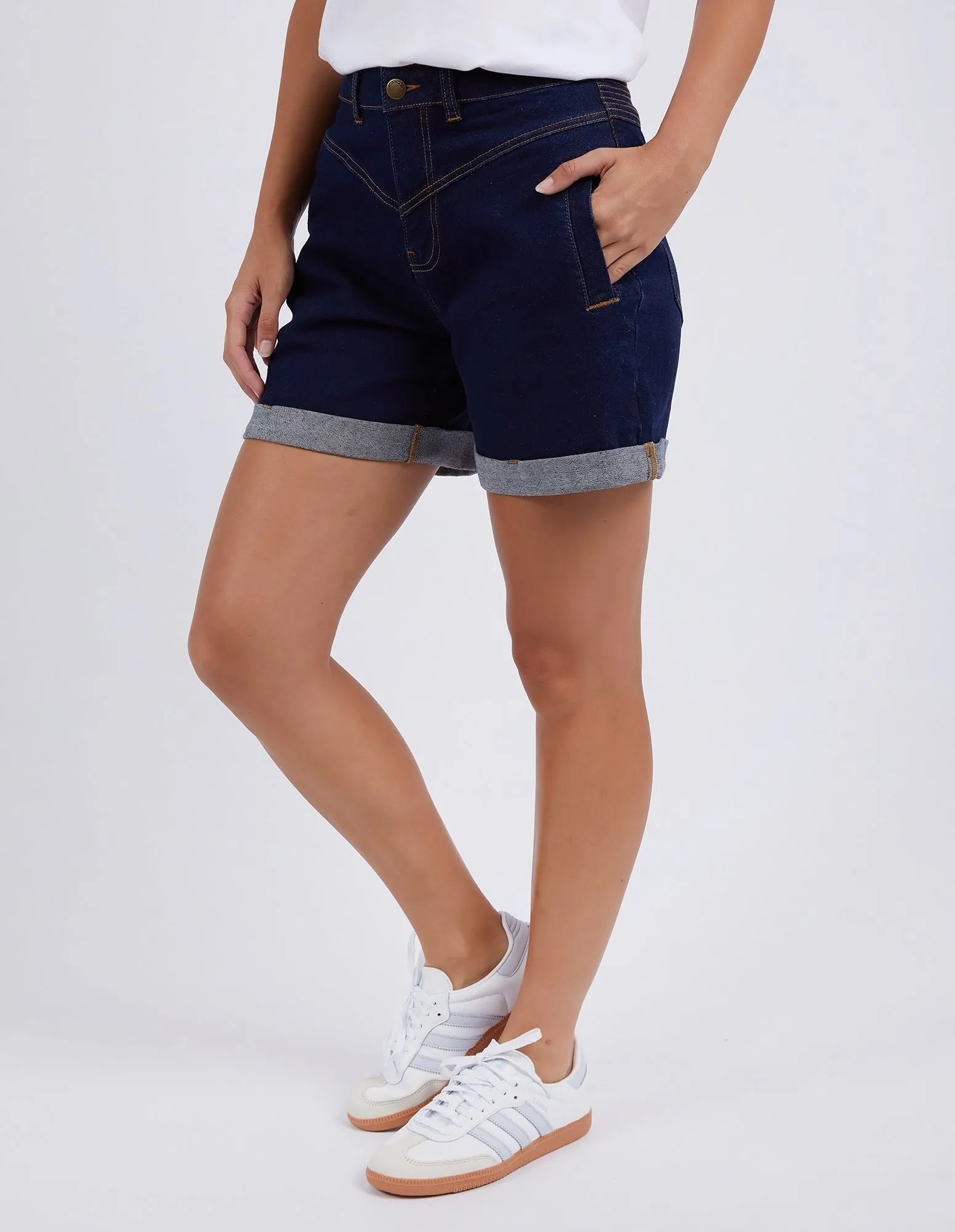 Foxwood Devi Short Indigo Denim