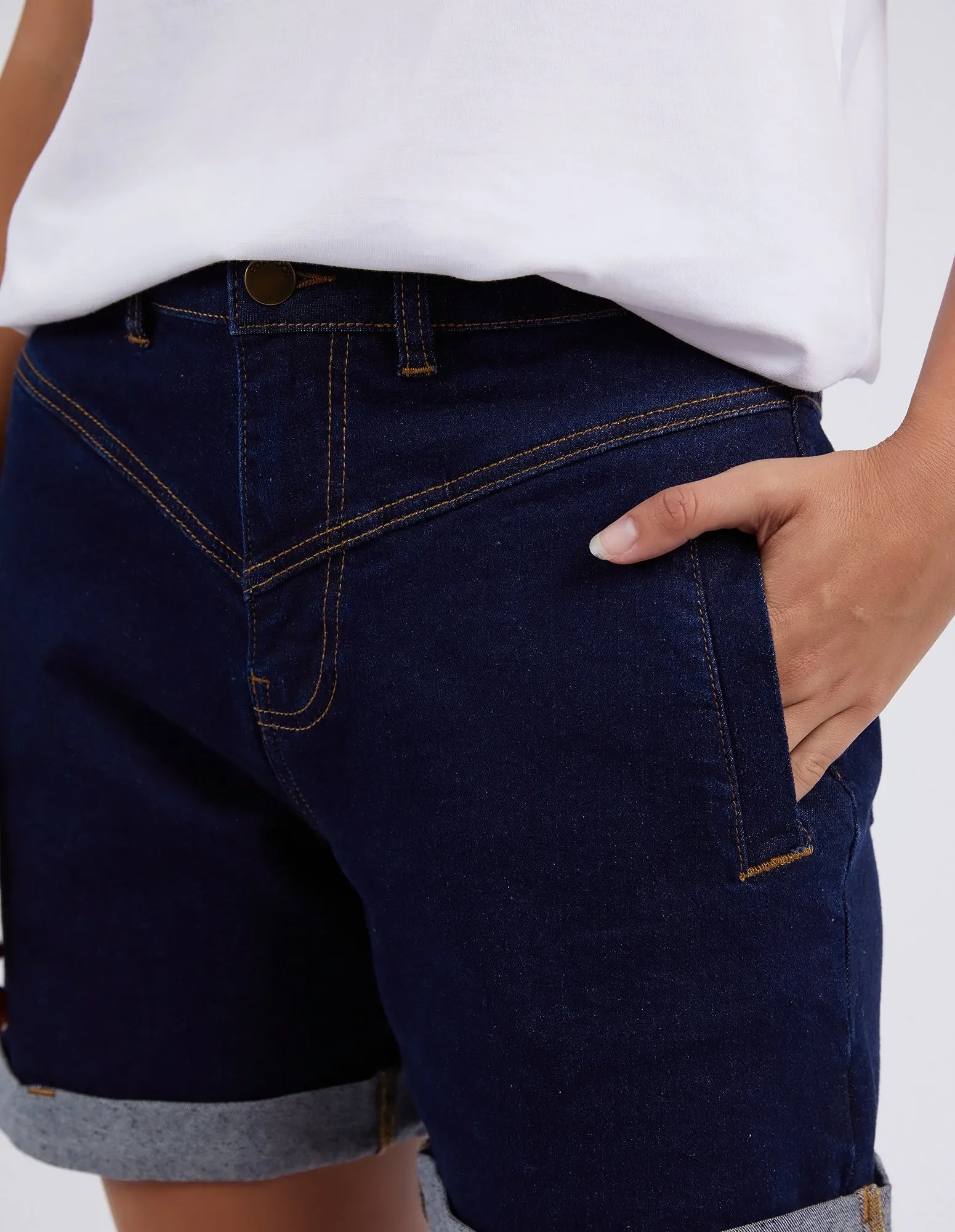 Foxwood Devi Short Indigo Denim