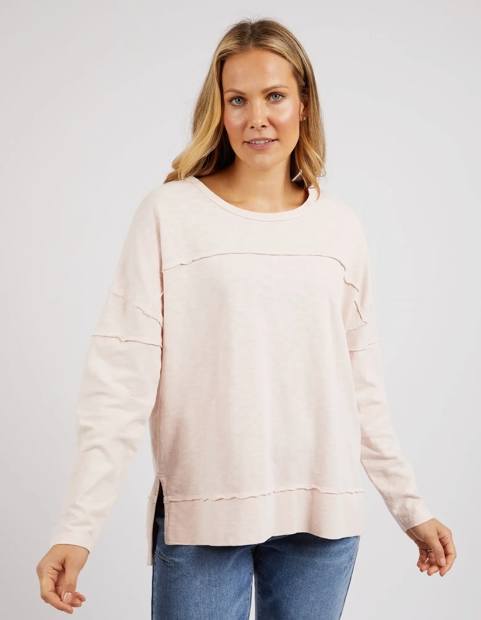 Foxwood Jayne Throw On Top Pale Pink