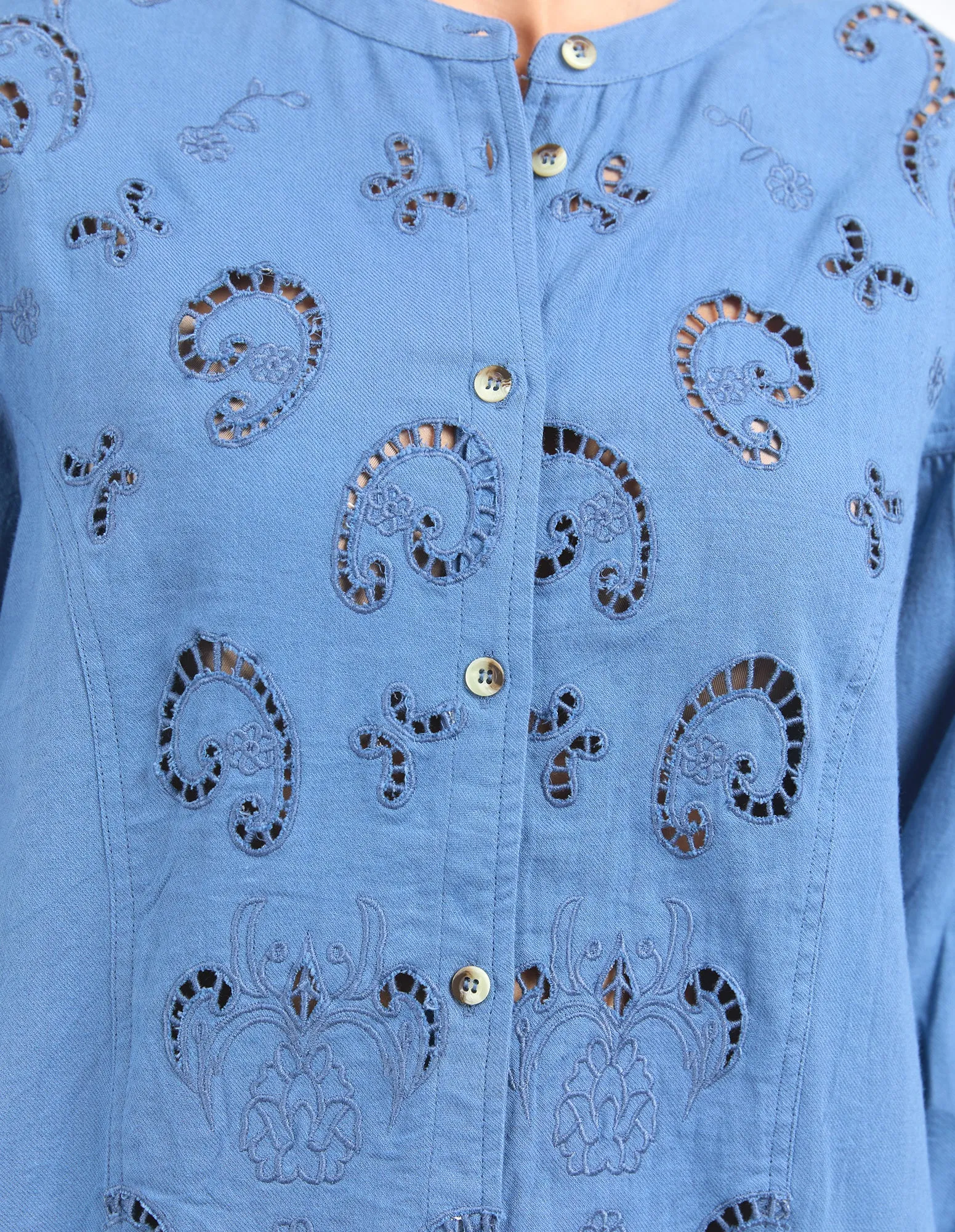 Foxwood Marlowe Blouse Coronet Blue
