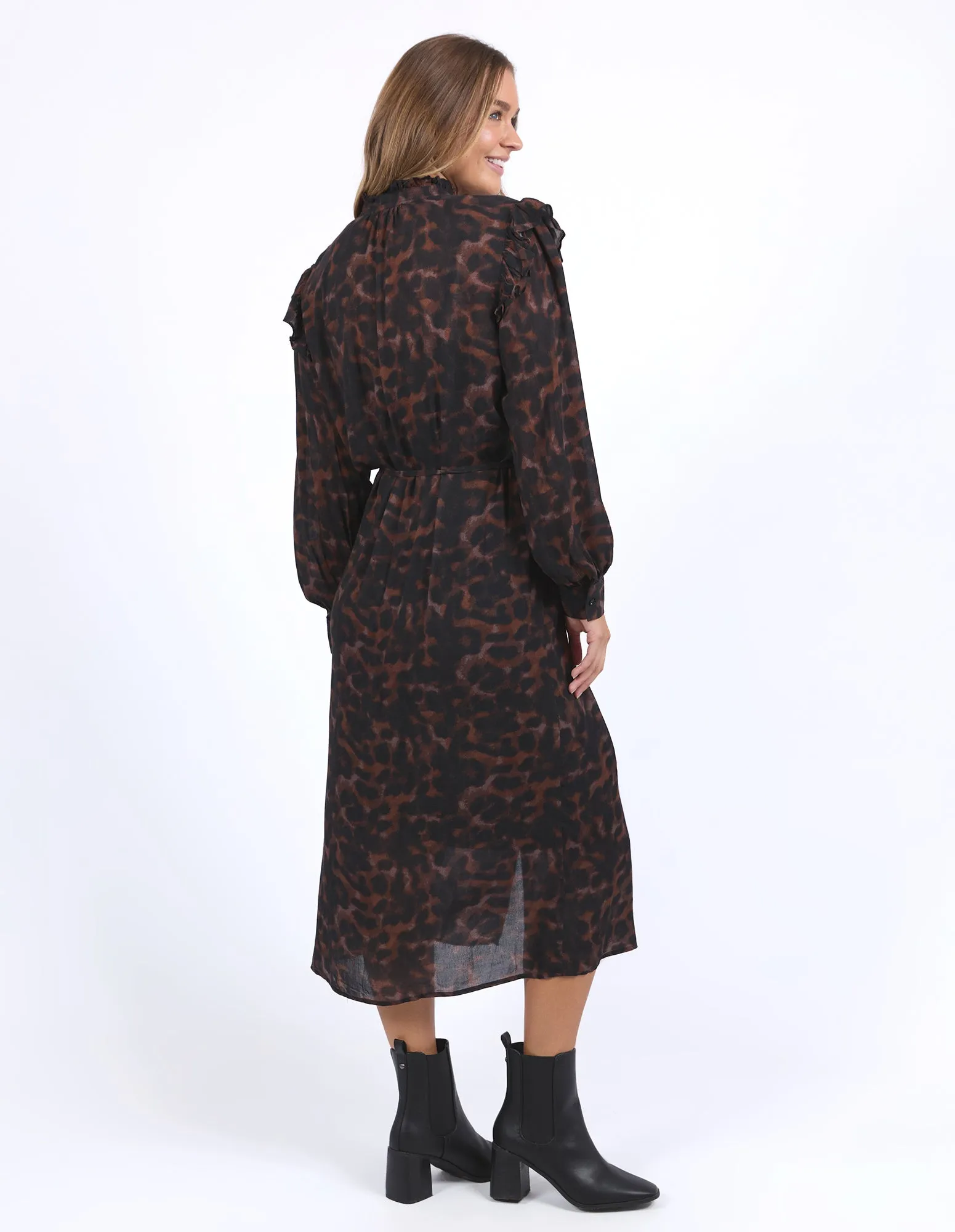 Foxwood Tulliana Leopard Dress Leopard Print