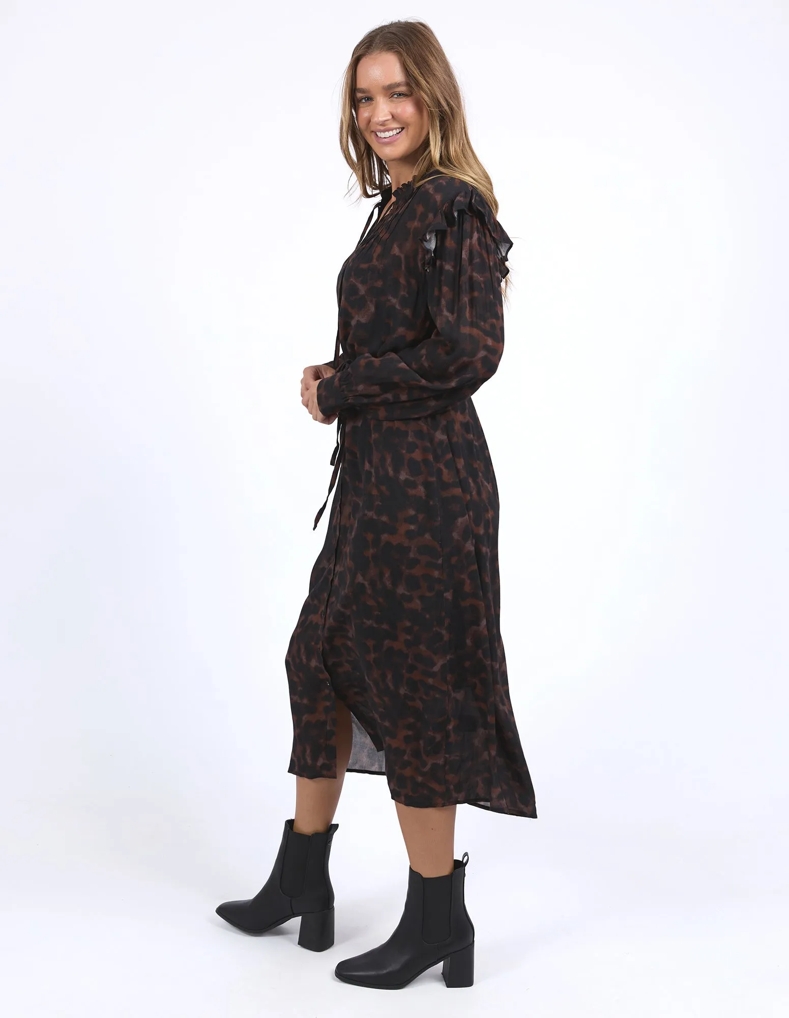 Foxwood Tulliana Leopard Dress Leopard Print