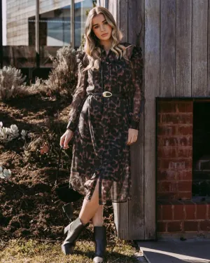 Foxwood Tulliana Leopard Dress Leopard Print