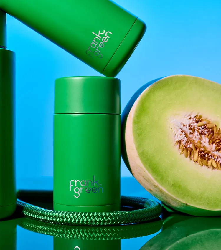 Frank Green 12oz/355ml Reusable Ceramic Cup Evergreen Push Lid