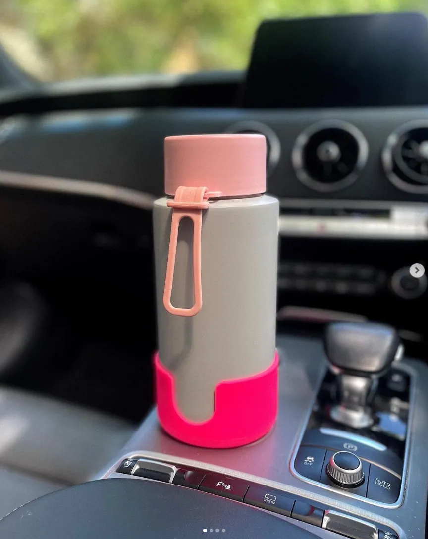 Frank Green Car Cup Holder Expander Midnight Black