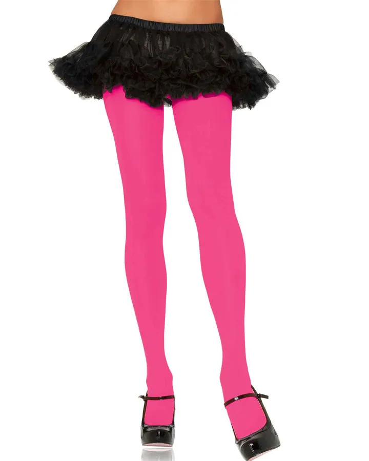 Fuchsia Opaque Tights